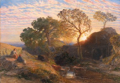 Coucher de Soleil - Samuel Palmer